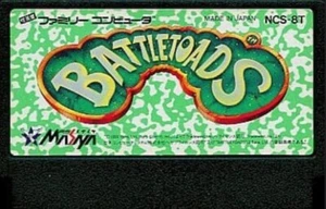 Battletoads Nintendo Famicom Japan 1991 Masaya Family Computer Game USED From JP - Picture 1 of 1