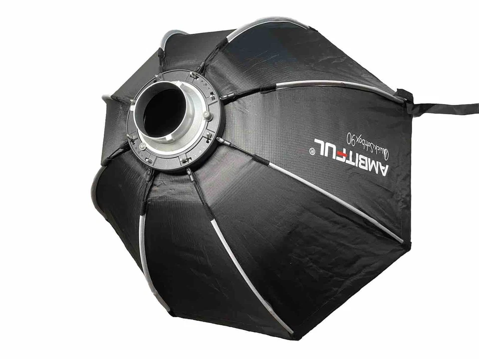 41 In Parabolic Umbrella With Diffuser Cover, Reflective Umbrella Photo Studio - Image 1 of 4