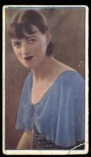 Tobacco Card, R&J Hill, MUSIC HALL CELEBRITIES, 1930, Gracie Fields, #25