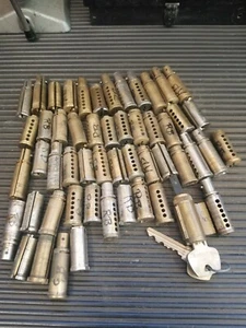 Sargent RB Keyway Lock Plugs And Cylinders Sold As A Lot - Picture 1 of 1