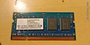 🔥🔥 Nanya 256MB NT256T64UH4A0FN-5A PC2-3200S-333-10-C1 Laptop Memory RAM - Picture 1 of 1