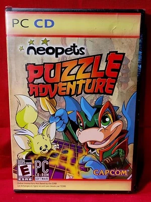 CAPCOM Neopets Puzzle Adventure PC Video Game 2008 Brand New  SEALED! - Image 1 of 4