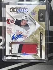 2017-18 Ultimate Collection Hockey Debut Threads - Jesper Bratt RPA #’d 27/149