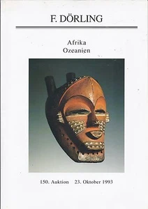 RARE - DORLING TRIBAL AFRICAN OCEANIC ART Auction Catalog 1993 - Picture 1 of 1