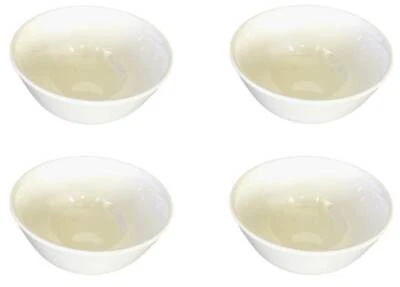 Tazón de sopa de arroz con melamina resistente de 6 o 10 oz tazones redondos para servir marfil Foto 1 de 4