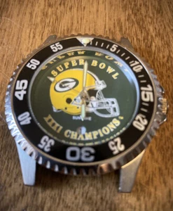 Green Bay Packers. NFL Super Bowl 31 Champions Watch by Sun Time # 05516/10,000 - Picture 1 of 6