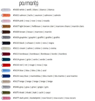 Pasmanta Fil de Couture en Polyester de Qualité, Bobines de Fil aux Couleurs... - Photo 1/3