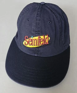 Officially Licensed Seinfeld Black Adjustable Snapback Hat Cap DUMBGOOD - Picture 1 of 3