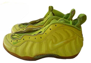 Nike Men's Air Foamposite Pro Volt 2014 Size 9.5 Triple Green - Picture 1 of 7
