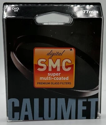 Calumet 77mm Digital Super Multi-Coated UV Protective Glass Filter #SF77201 - Image 1 of 4