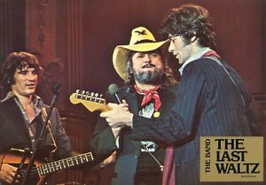 ROBBIE ROBERTSON THE BAND THE LAST WALTZ SCORCESE 1978 VINTAGE LOBBY CARD #19