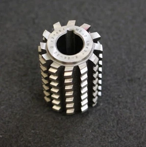 KÖPFER Zahnwellen-Wälzfräser m=2,0 32x48x13mm mit LKN 12 Spannuten 1-gg. Rechts - Bild 1 von 8