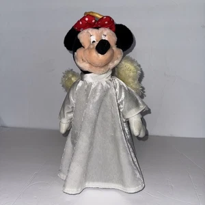 Disney Store Plush Minnie Mouse Angel Tree Topper - Picture 1 of 5