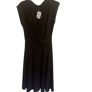 Soprano Black Dress Fit & Flare Sleeveless Party Cocktail Dress Size 1X NWT - Picture 1 of 8