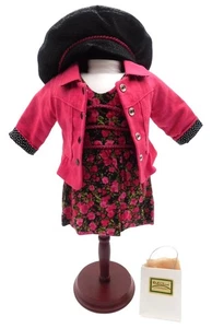 Handmade Y2K Style Floral Chic Outfit for 18" American Girl DOLL NOT INCLUDED - Picture 1 of 7