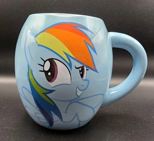 MY LITTLE PONY 2014 Rainbow Dash Mug Large Blue Hasbro Mug Coffee Tea Cup - Picture 1 of 8