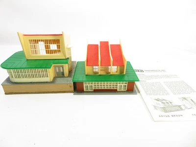 Brawa H0 6201 Talstation-Bergstation zu Seil-Schwebebahn fertig gebaut  #P - Bild 1 von 4