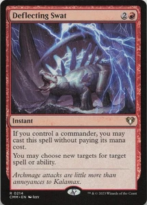 Deflecting Swat R Commander Masters 214 LP MTG - Picture 1 of 1