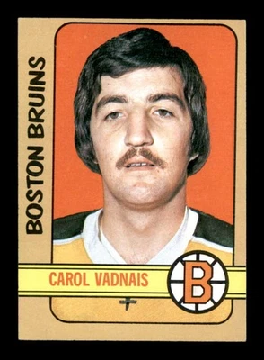1972 Topps #85 Carol Vadnais  EXMT/EXMT+ X3474486 - Image 1 of 3
