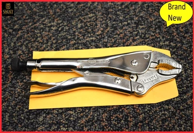 Malco Eagle Grip LP10WC 10” Curved Jaw Locking Pliers, Made in USA, Discontinued - Image 1 of 4