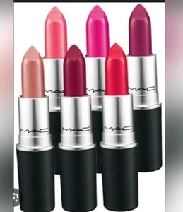 MAC Lipstick – (Matte, Satin, Cremesheen) – NEW IN BOX  PICK YOUR SHADE - Picture 1 of 16