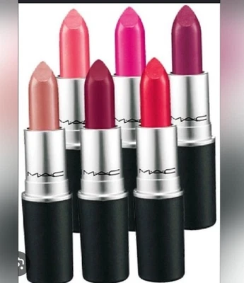 MAC Lipstick – (Matte, Satin, Cremesheen) – NEW IN BOX  PICK YOUR SHADE - Image 1 of 2