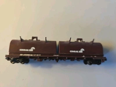 Atlas N  48' Cushion Coil Car Early Type Conrail.  - Image 1 of 3