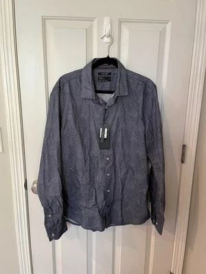 Новый с Ярлыками кактус мужской Buttondown рубашка, 100% первоклассный хлопок, Slim Fit, большой - Изображение 1 из 4