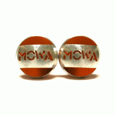 gobike88 MOWA Pivot Bolts, 8mm for Fork Brake Bolt Holes, Orange, 953 - Image 1 of 2