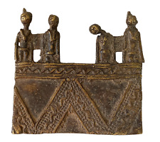 #4930 Lobi Bronze Amulet /Gold Weight Currency Pendant  B .Faso