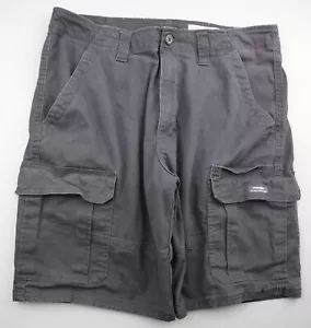 Herren Wrangler Relaxed Fit Cargo Shorts Tech Pocket Stretch Schwarz Größe 33 - Bild 1 von 6