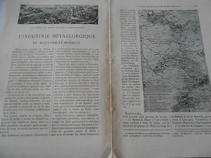 1910 L'industrie Métallurgique en Meurthe et Moselle - Foto 1 di 1
