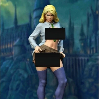 Adolescent Girl Full Resin Figure Model Kit 1/24 Scale Unpainted Unassembled Toy - Image 1 of 2