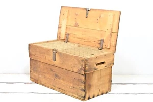 Rare Antq Perfection Hen Egg Carrier Tray Crate 360 Egg Slots w/ Wire Clasp 1882 - Picture 1 of 12