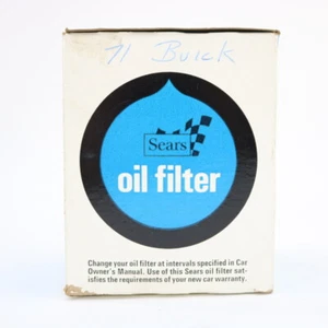 Sears Oil Filter 28 45172 GM Motors  - Picture 1 of 4
