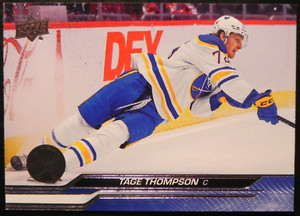 2023-24 23/24 Upper Deck Series 1 #17 Tage Thompson Buffalo Sabres
