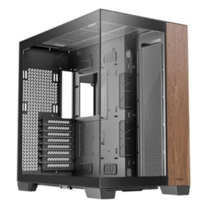 Antec C8 Wood Gaming Case Glass Side Front E-ATX Dual Chamber - Black - Wood - Picture 1 of 12