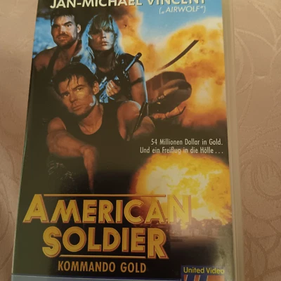VHS American Soldier Kommando Gold - Bild 1 von 3
