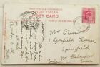CEYLON 1907 COLOMBO LAKE PICTURE POST CARD WITH NORWOOD CHRISTMAS DAY POSTMARK