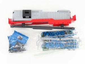 O Gauge 3-Rail Red Caboose Undecorated Gray GP9 Diesel Loco Body Kit UNPOWERED - Picture 1 of 5