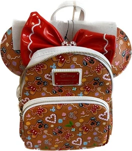 Ensemble mini sac à dos + bandeau Loungefly Disney Gingerbread Aop (neuf avec étiquettes) - Photo 1/8