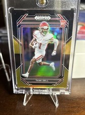 Tank Dell /5!! 🌓 BLACK GOLD PRIZM Rookie Card 2023 Prizm Draft Picks Texans