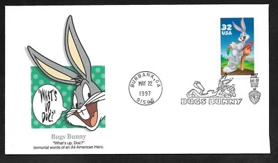#3137a  32c Bugs Bunny - Fleetwood FDC - Image 1 of 2