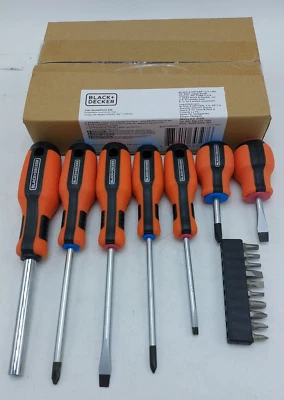 Black and Decker 17 Piece Screwdriver Set Magnetic - New in box - Image 1 of 3