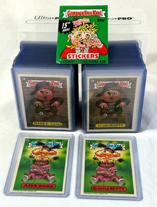 1988 Garbage Pail Kids NDC 15th Series 15 OS15 MINT 88 Card Set w/NEW TOPLOADERS - Picture 1 of 6