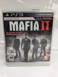 Mafia II 2 PS3 Playstation 3 gioco completo autentico testato + funzionante! - Foto 1 di 2