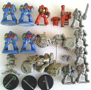 Classic Warhammer 40k 2nd edition Space Marines 1993 + Bikes Games Workshop - Picture 1 of 8
