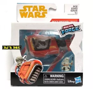 Star Wars Micro Force REY'S SPEEDER (Jakku) Squishable Hasbro Disney New - Bild 1 von 3