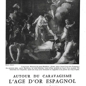 Autour du Caravagisme - L'âge d'or Espagnol - Article de presse 1955 - Picture 1 of 4