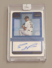 2023 Three & Two - EURY PEREZ - Day One Autographs Auto Card 15/15 Marlins